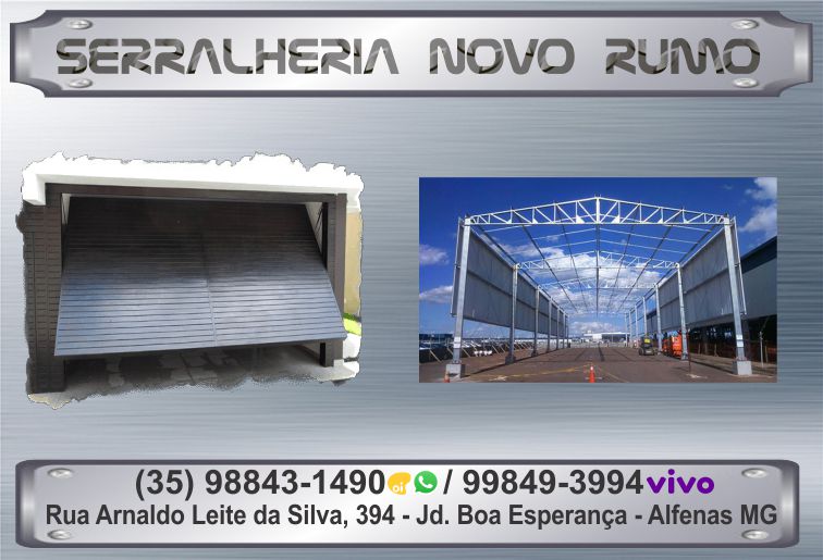 Banner SERRALHERIA NOVO RUMO